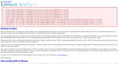 Desktop Screenshot of linuxindya.com
